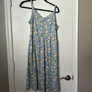 XL floral dress